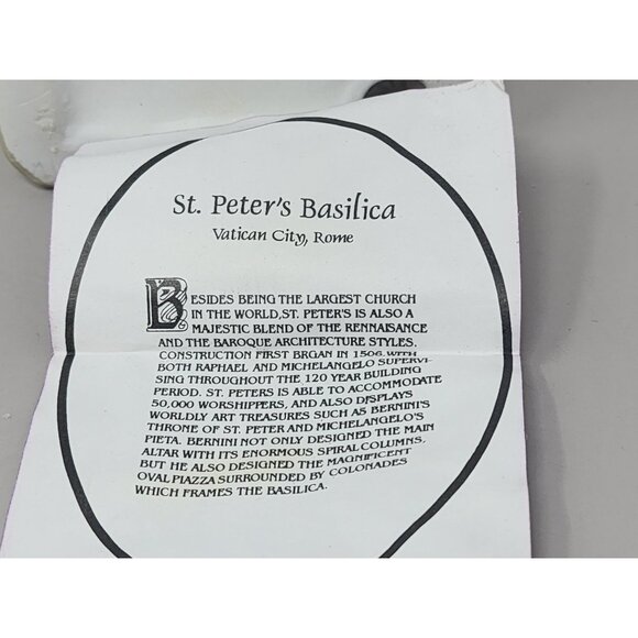 Vintage 1991 Giny Inc. Handcrafted Ceramic Christmas Ornament - Picture 8 of 11